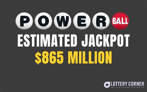 The Fifth Largest Powerball Jackpot Ever Reaches 865 Million