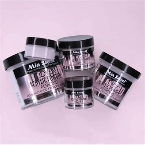 Polvo Acr Lico Cover Almond Mia Secret Nail Art Store