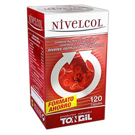 Nivelcol Formato Ahorro 120 cápsulas Tongil