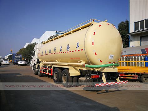 Shacman 40 cbm bulk cement transportation truck -Chengli Special ...