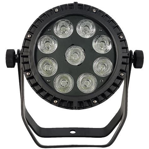 9X10W 4in1 RGBW LED Flat PAR Can Light IP65 Waterproof Wash For DJ