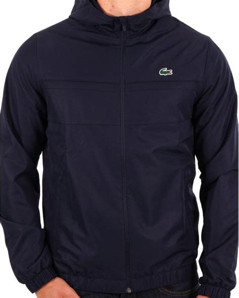 Lacoste Sport Hooded Jacket Navy 80s Casual Classics