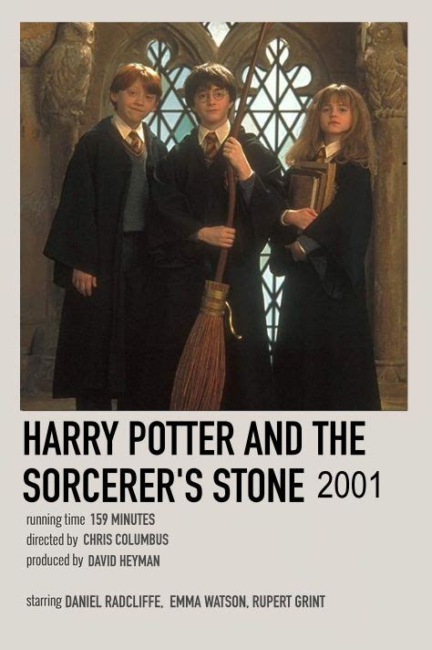 Harry Potter And The Sorcerers Stone Harry Potter Movie Posters