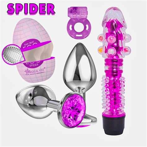 Kit Casal Plug Anal P Anel Peniano Vibrador Formato P Nis E Egg