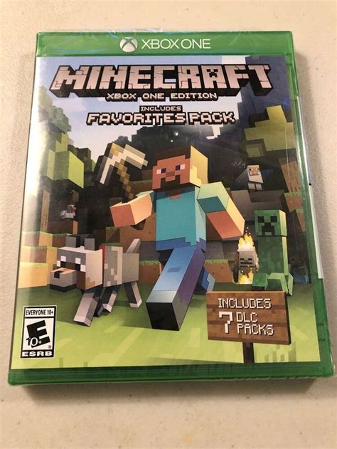 Minecraft Xbox One Edition Includes Favorites Pack Brand New Sealed