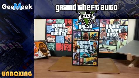 Grand Theft Auto V PC First Edition Unboxing YouTube