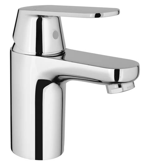 Grohe Eurosmart Cosmopolitan Single Chrome Basin Mixer Tap With Metal Lever