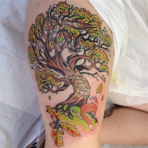 101+ Oak Tree Tattoo Ideas You Need To See!