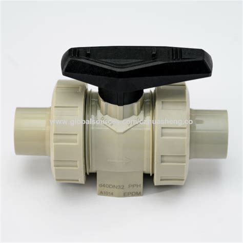 Buy Wholesale China Pph True Union Manual Ball Valve Butt Fusion Din