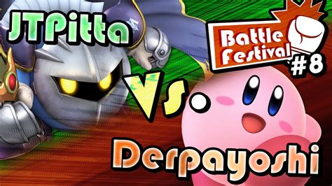 Battle Festival 8 Loser S Finals Derpayoshi Kirby Ness Ike Vs