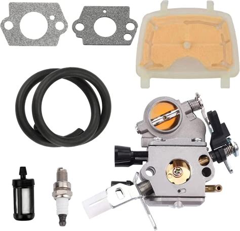 ZAMDOE Carburetor Kit For STIHL MS171 MS181 MS211 MS181 2 Mix MS181C