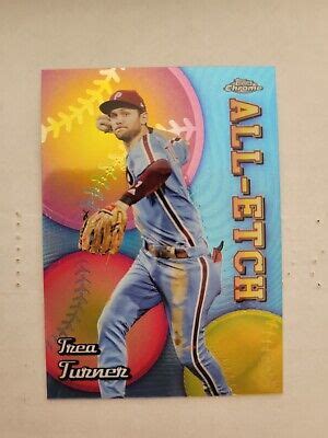 Topps Chrome All Etch Trea Turner Ebay