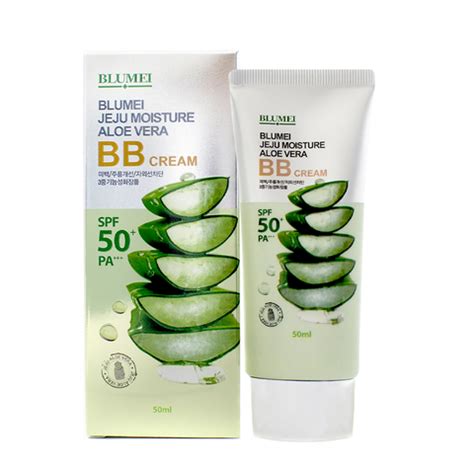 Kem Chống Nắng Và Dưỡng Ẩm Lô Hội Blumei Jeju Moisture Aloe Vera Sun Cream