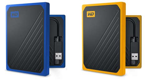 Wd 500 Gb My Passport Go Portable Ssd Bernsteingelb Externe Geräte