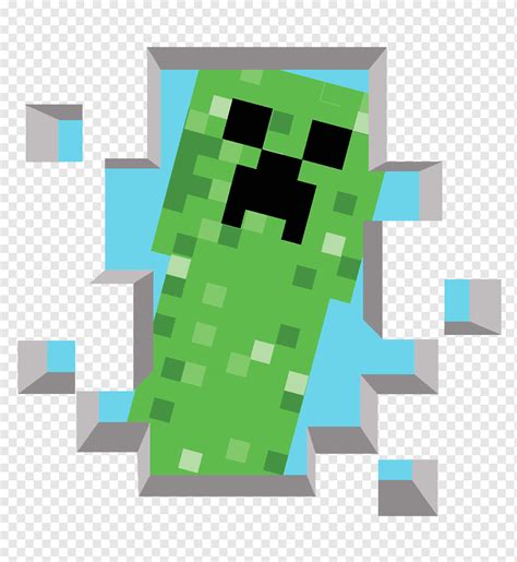 Minecraft Creeper Head Pixel Art