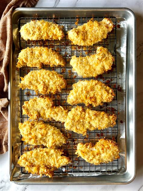 Baked Potato Chip Chicken Strips The Menu Maid