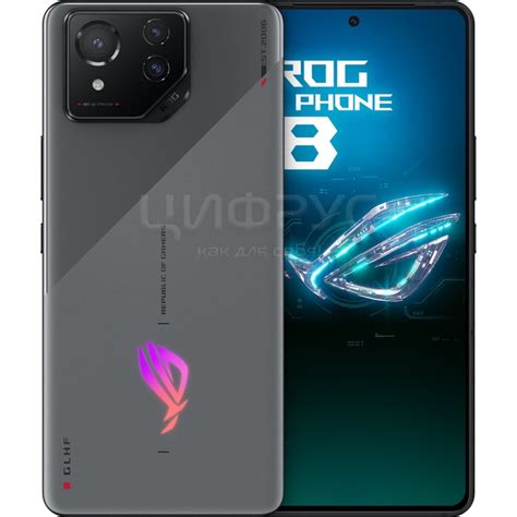 Купить Asus Rog Phone 8 256Gb+12Gb Dual 5G Grey в Москве – цена ...