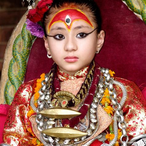 The Only Living Goddess In The World- Kumari - Dreamstime