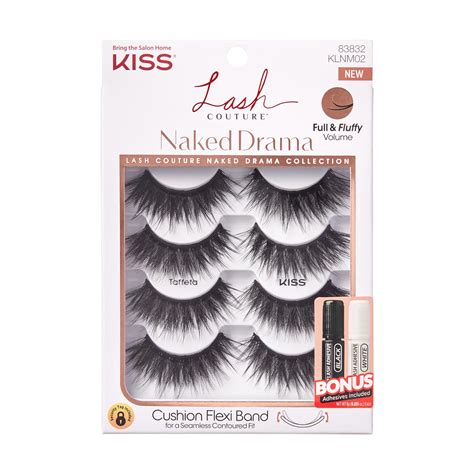 Pestañas Postizas Kiss Lash Couture Naked Drama Mm Pares Venta Internacional Coppel