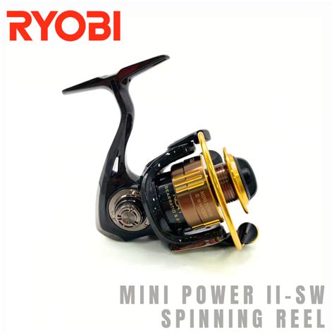 Ryobi Mini Power Ii Sw Spinning Reel Series Shopee Malaysia