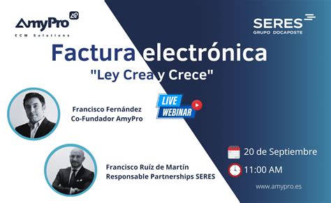 Factura Electrónica Ley Crea y Crece AmyPro Solutions