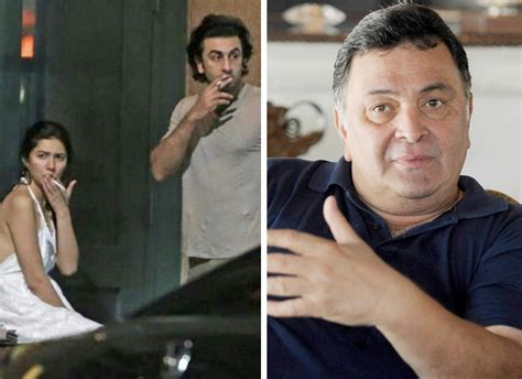 Rishi Kapoor Reacts To Ranbir Kapoor Mahira Khans Leaked New York Pictures Bollywood News