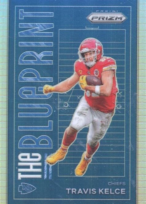 Travis Kelce 2023 Prizm BP 9 The Blueprint SSP Price Guide Sports