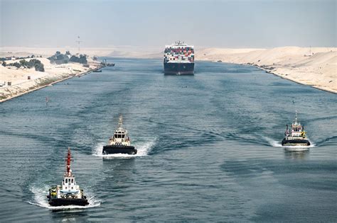 Ship Traffic Through Suez Canal Down Due To Houthi