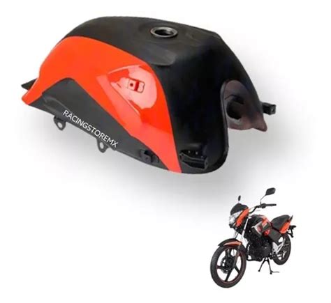 Tanque De Gasolina Italika Ft250 15 16 Negro Naranja Calidad Envío gratis