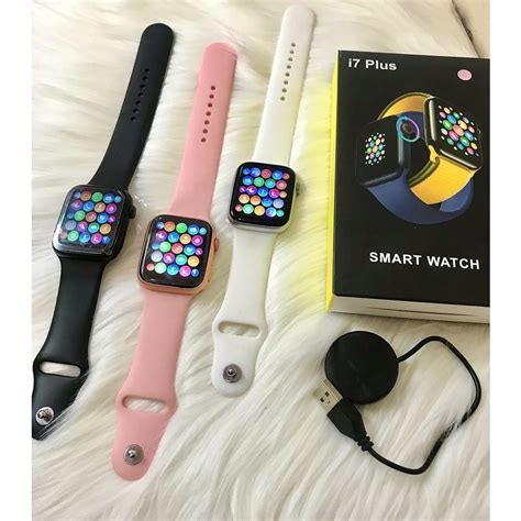 Jual JAM TANGAN Smart Watch I7 Plus Smart Watch Bluetooth With SIM