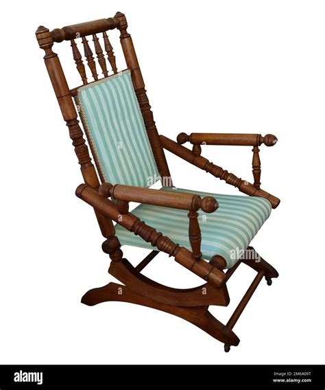 Antique Rocking Chair Stock Photo Alamy