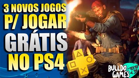 Corre 3 Novos Jogos GrÁtis No Ps4 E Ps5 Antes Do LanÇamento SÓ JogÃo Youtube