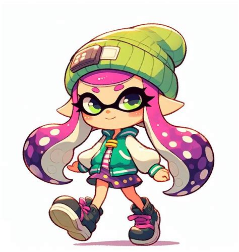 素敵なスプラトゥーンのイラスト