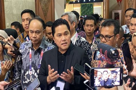 Pandangan Erick Thohir Soal Digitalisasi Bikin Juta Pekerjaan Hilang