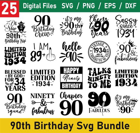 Th Birthday Svg Bundle And Fabulous Svg It Took Years To Look