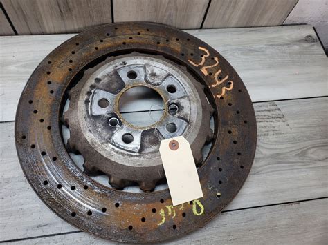 Bmw F M Rear Left Right Brake Disc Rotors Pair Set Lci Ebay