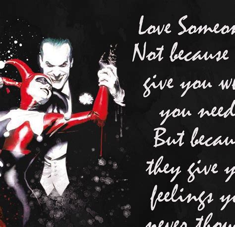 Joker And Harley Quinn Gift Black White Red Art Mad Love | Etsy