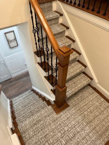 Anderson Tuftex Batique Cathedral Stair Runner Landing Stair Remodel