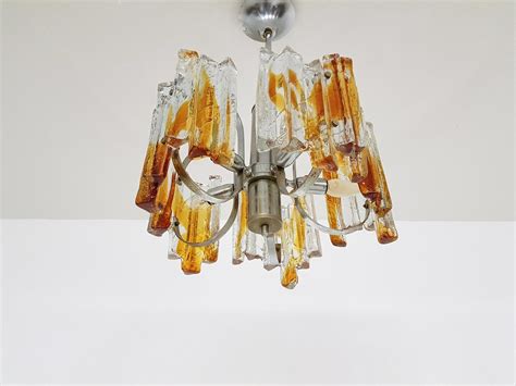 Italienische Murano Glas Deckenlampe Von Carlo Nason F R Av Mazzega