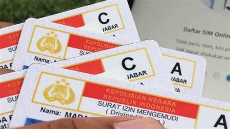 Cara Dan Syarat Mengurus Sim A Dan C Segini Biaya Perpanjang Sim Bulan