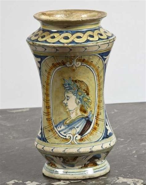 A Palermo Maiolica Albarello Palermo Things Decor