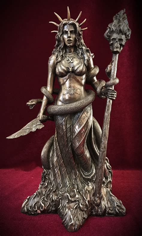 Hecate Greek Goddess Statue : Hecate is a greek goddess, whose worship ...