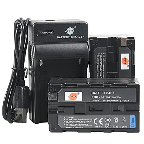 Dste Np F Camera Battery Pack And Charger Compatible With Sony