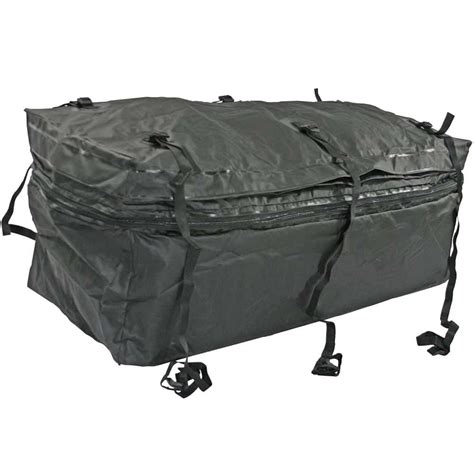 60in Waterproof Hitch Cargo Carrier Rack Bag With Expandable Height ...