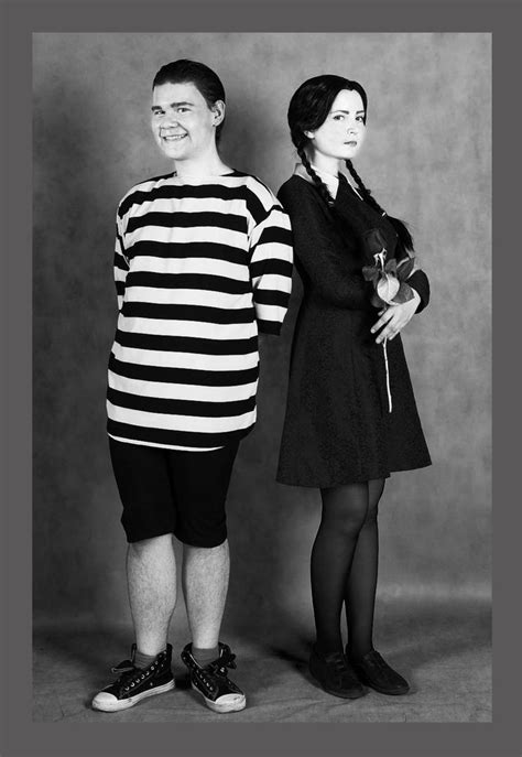 Wednesday and Pugsley Addams Cosplay by valeravalerevna on DeviantArt