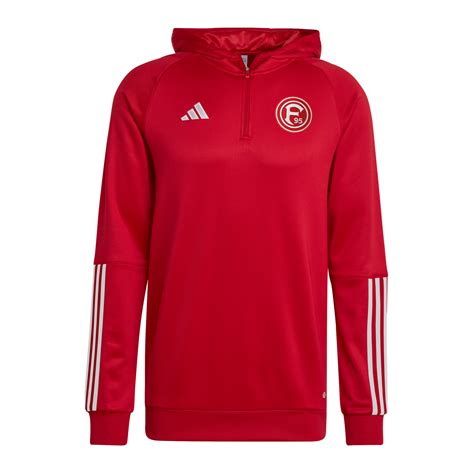 Adidas Fortuna D Sseldorf Kapuzenjacke Rot Rot