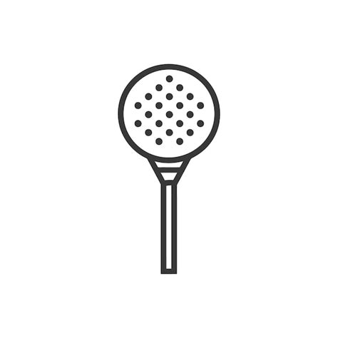 Premium Vector Golf Minimalist Line Art Icon Logo Symbol