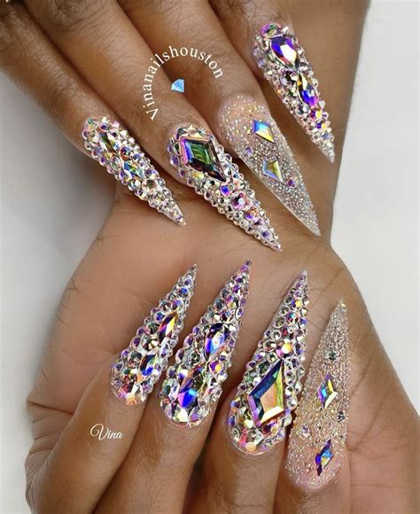 Bling Nail Designs Nail Art Ideas In Stylish Nails Latest