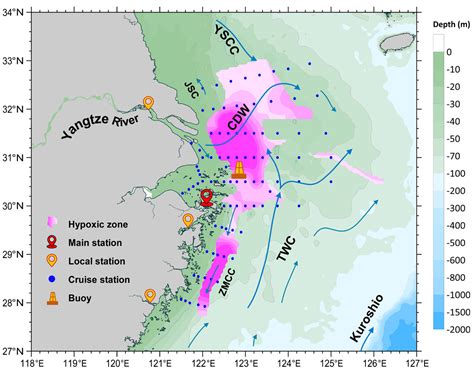 Long-Term Observations of Hypoxia off the Yangtze River Estuary: Toward ...