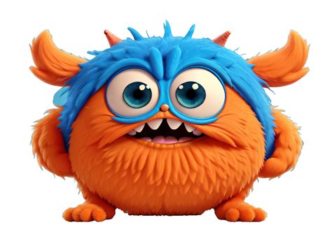 cute monster  cartoon  stock photo public domain pictures